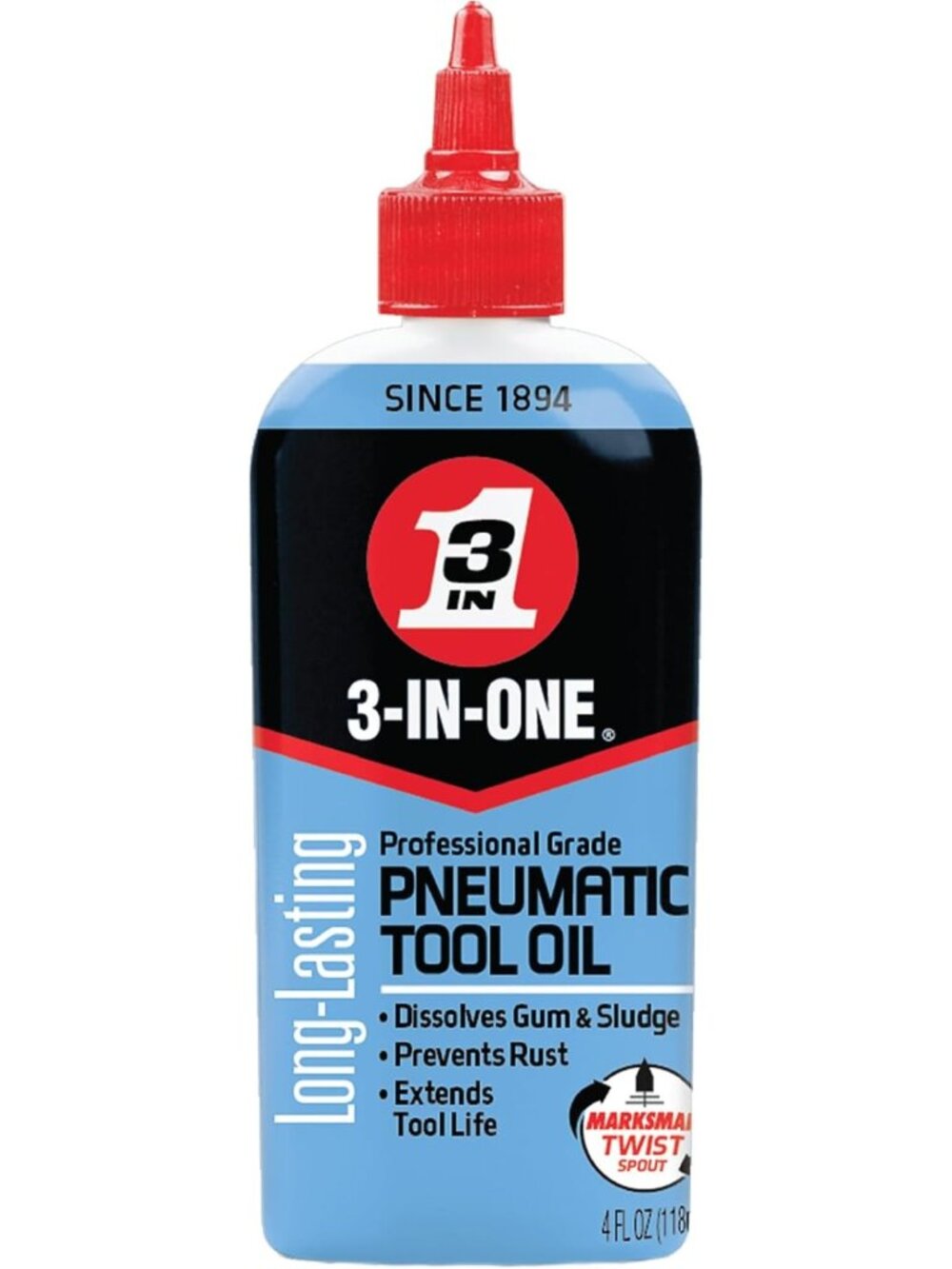 Professional Grade Pneumatic Tool Oil - 4 OZ, 12-Pack, Lubricant for Tools